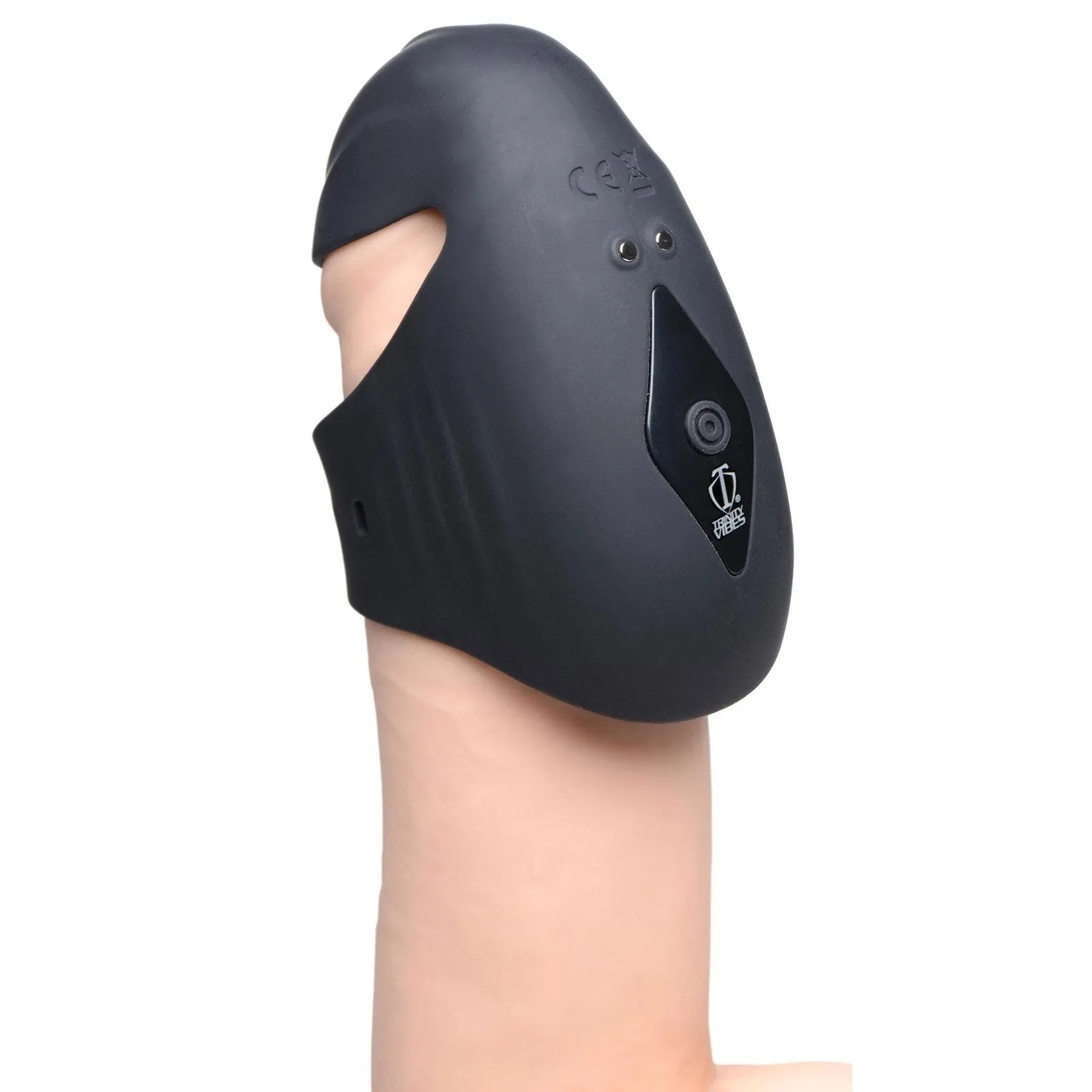 8x Vibrating Silicone Penis Head Stimulator
