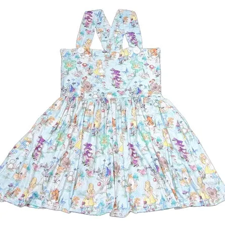 Alice & Miko's Adventurers in Wonderland Suspender Skirt Dress