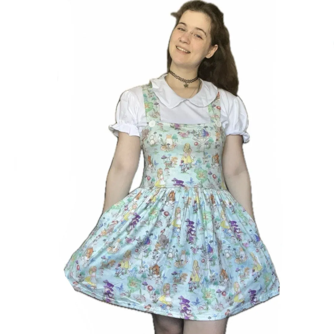 Alice & Miko's Adventurers in Wonderland Suspender Skirt Dress