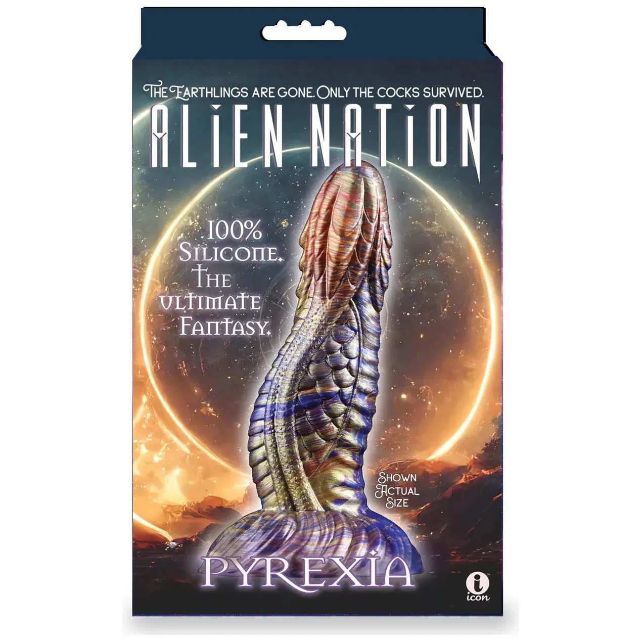 Alien Nation Pyrexia Silicone Fantasy Dildo 7 by Icon