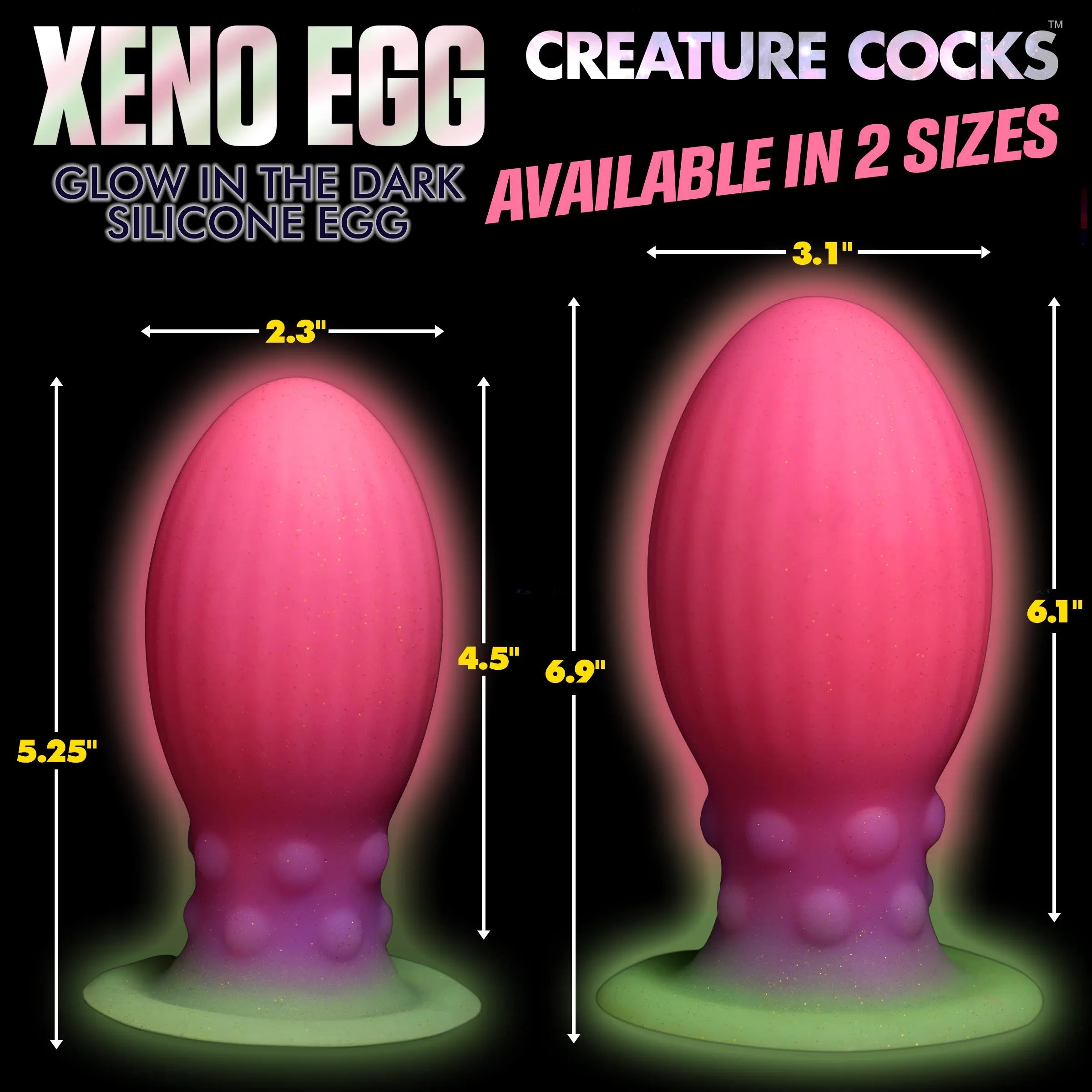 Alien Xeno Glow In The Dark Egg