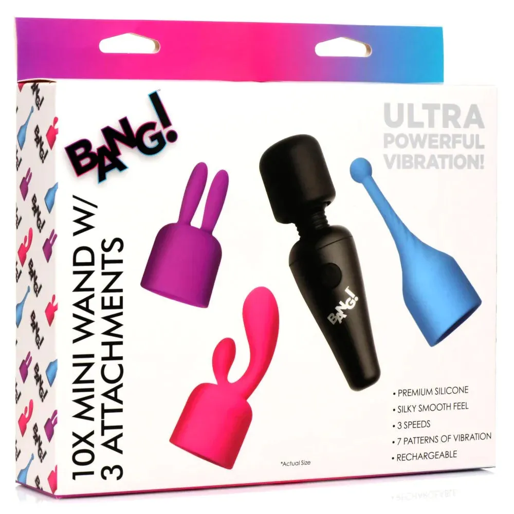 Bang 10x Mini Wand With Attachments by XR