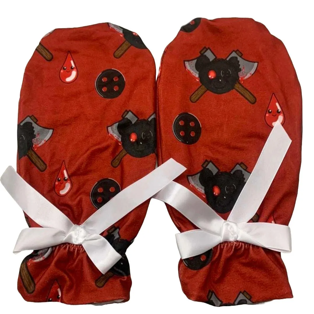 Bloody Bear Adult Mittens