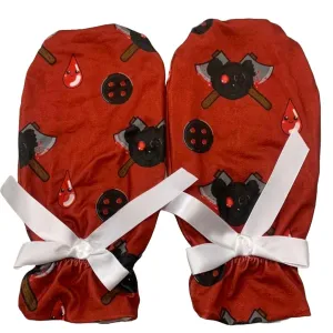 Bloody Bear Adult Mittens