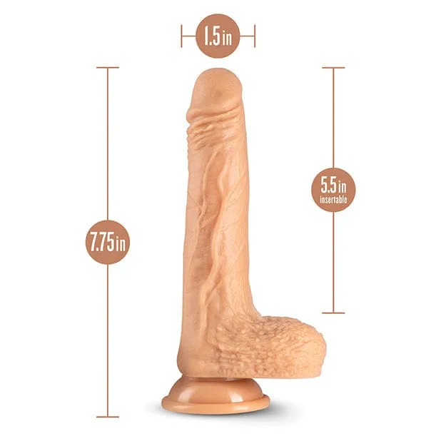 Blush Novelties - Dr Skin Silicone Dr Grey Thrusting Realistic Dildo with Balls 7 (Beige)
