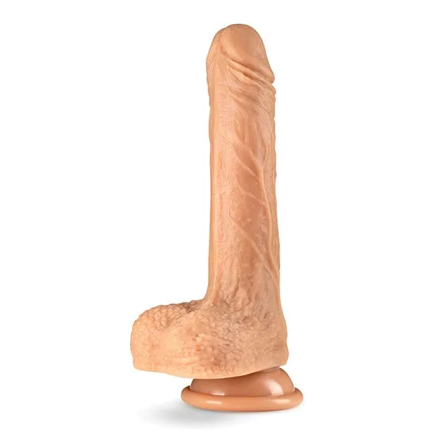 Blush Novelties - Dr Skin Silicone Dr Grey Thrusting Realistic Dildo with Balls 7 (Beige)