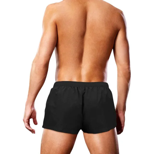 Boxeri de înot bărbați PROWLER Swim Trunk Oversized Paw. cu design labă cu steag Pride. culoare negru. mărime L