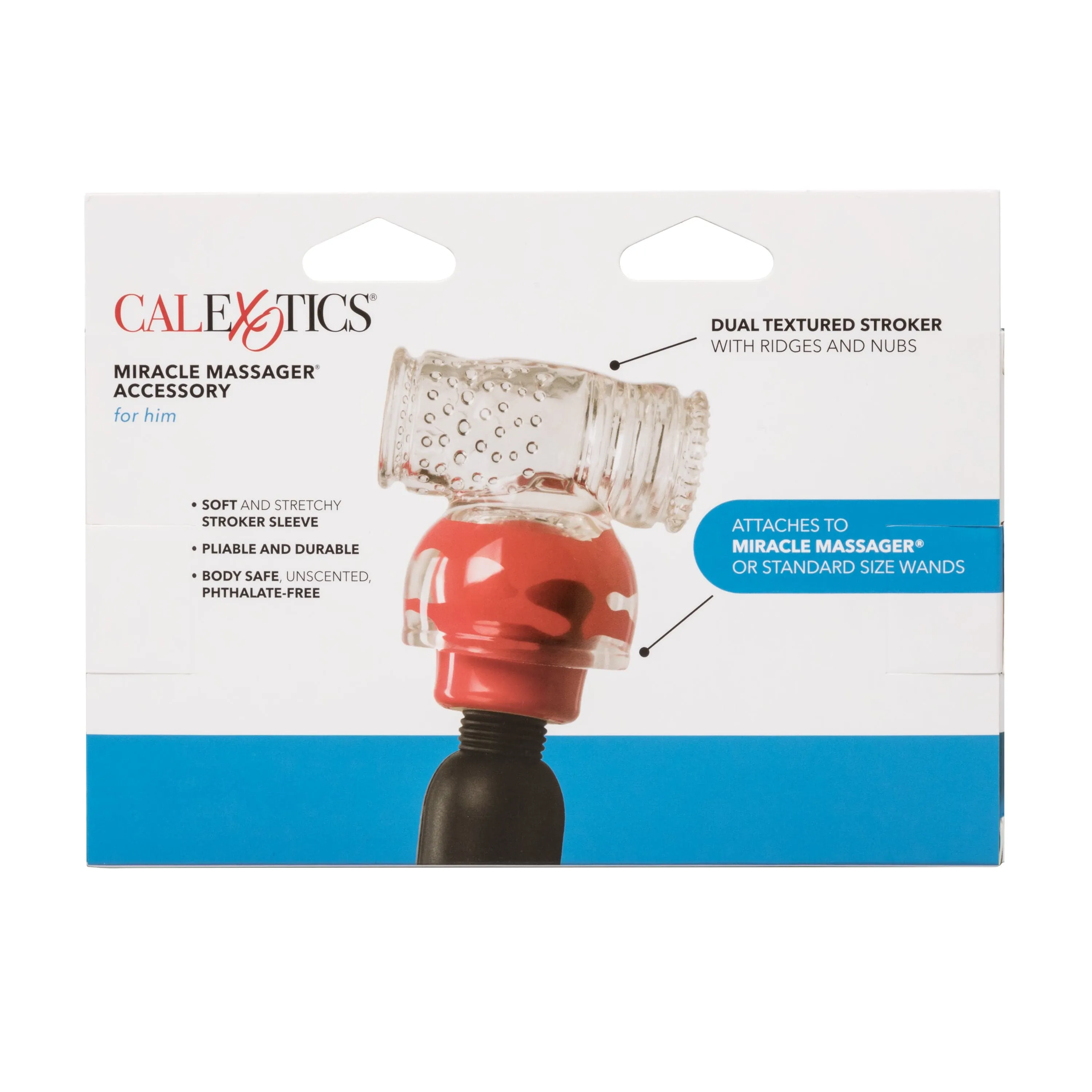 California Exotics - Miracle Massager Accessory For Him (Clear)