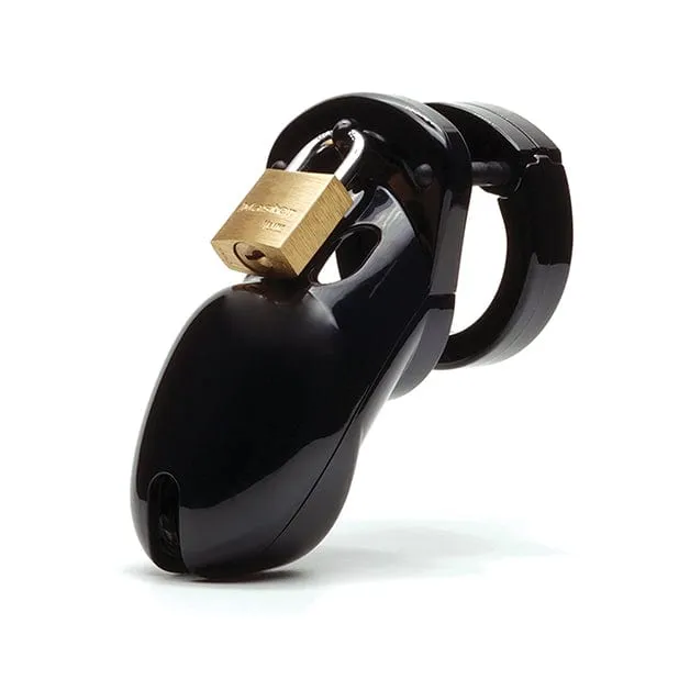 CBX - CB-3000 3 Chastity Cock Cage and Lock Set (Black)