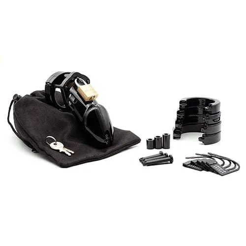 CBX - CB-6000 3 1/4 Chastity Cock Cage and Lock Set