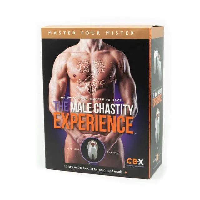 CBX - CB-6000 3 1/4 Chastity Cock Cage and Lock Set