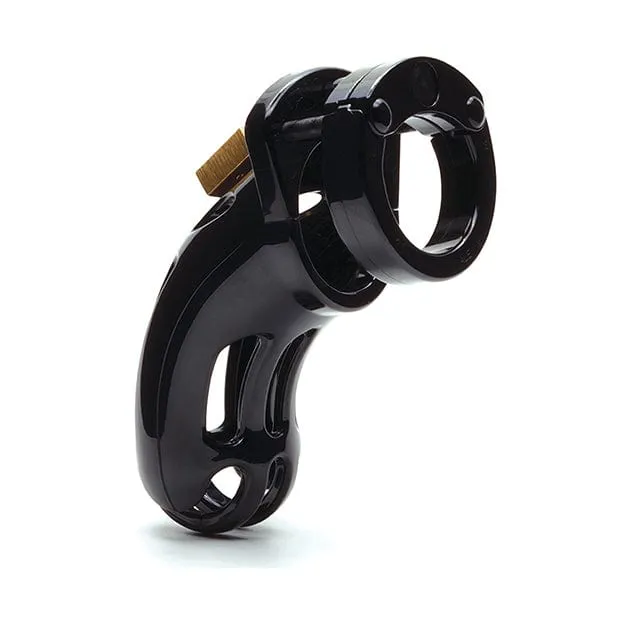 CBX - The Curve 3 3/4 Curved Cock Cage and Lock Chastity Set