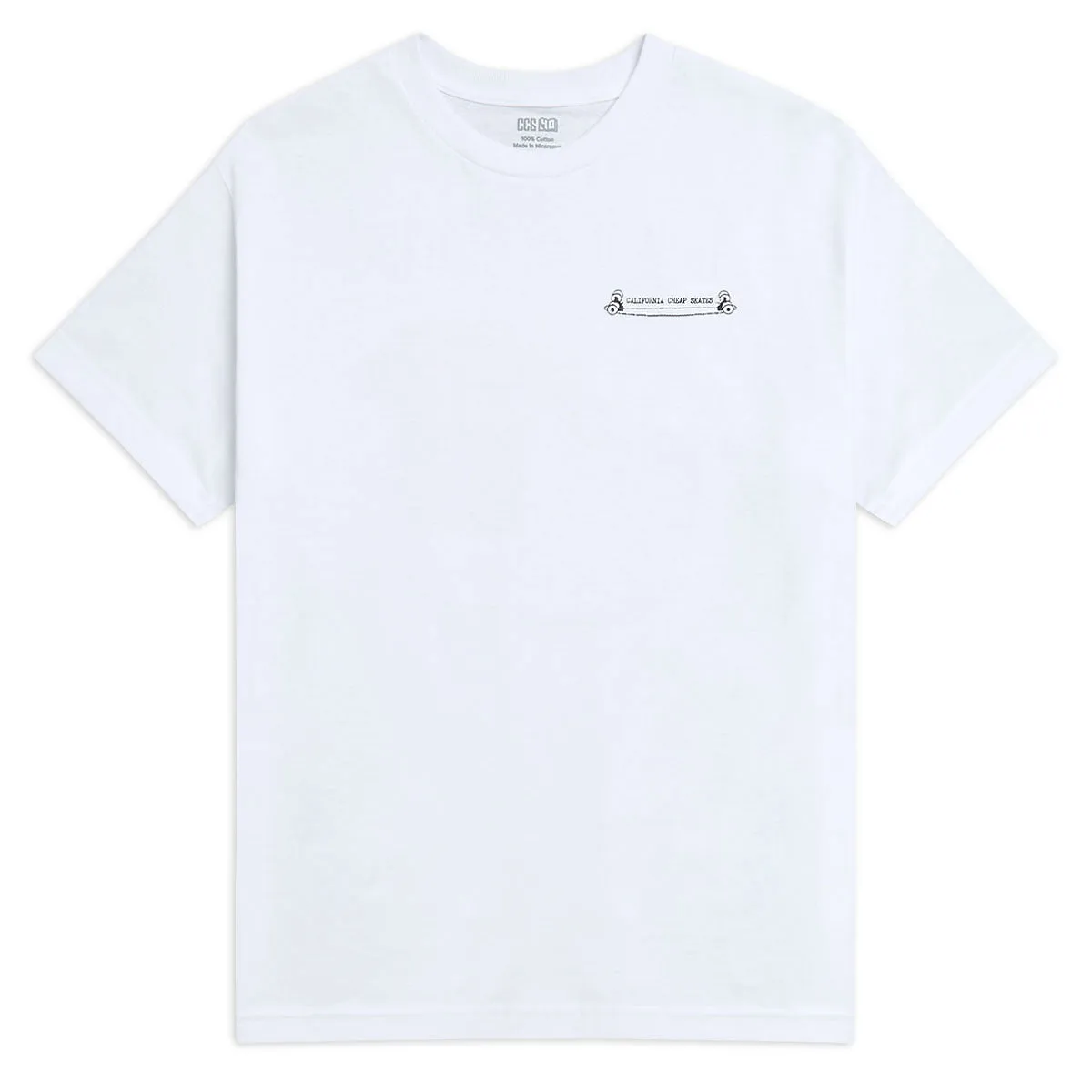CCS 40 Year Phone T-Shirt - White