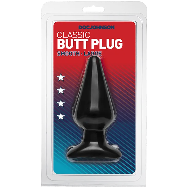 Classic Butt Plug Smooth Large by Doc Johnson