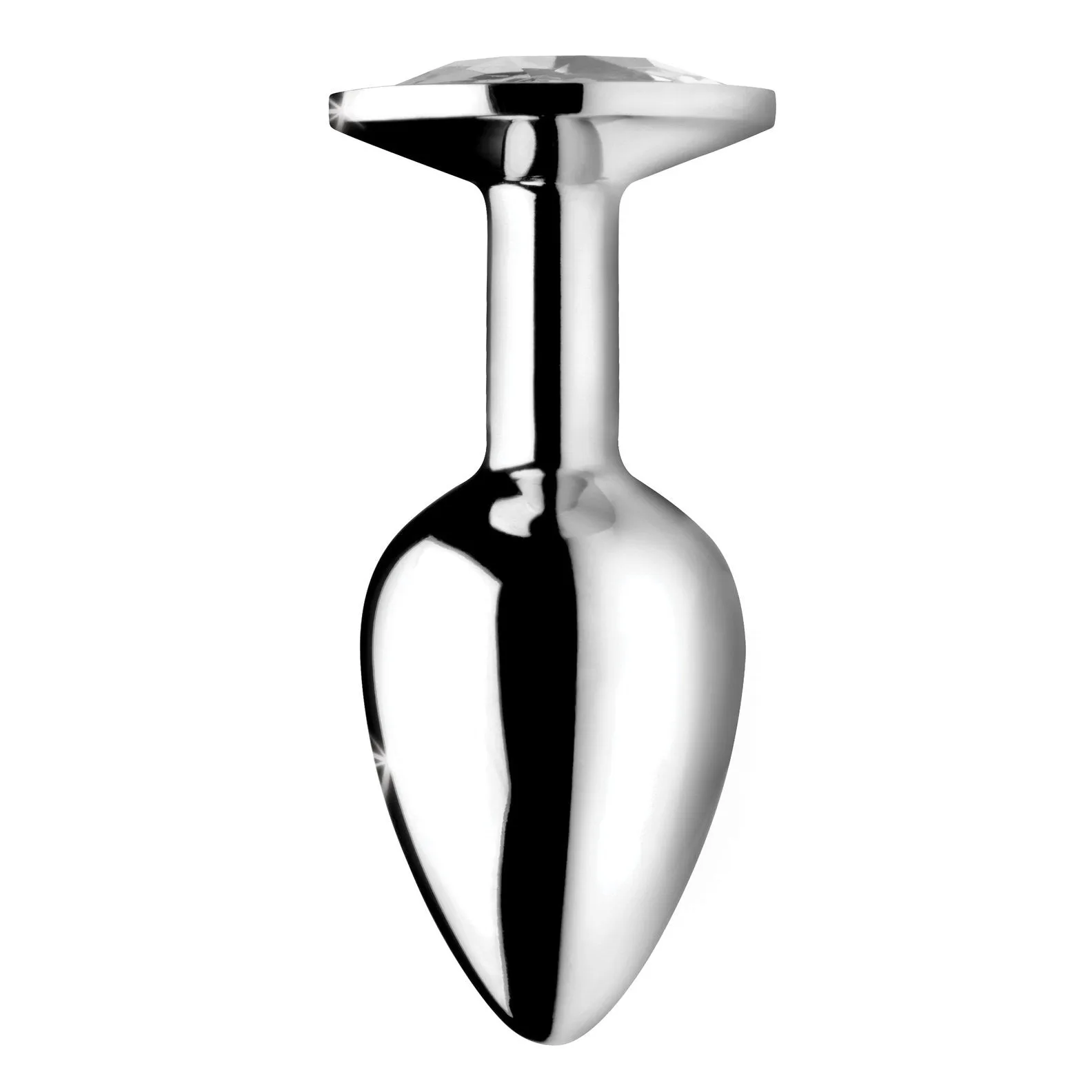 Clear Gem Anal Plug