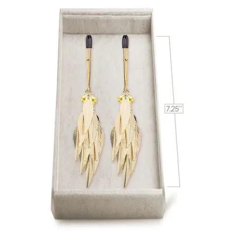 Couture Clips Golden Harvest Nipple Clamps by Icon