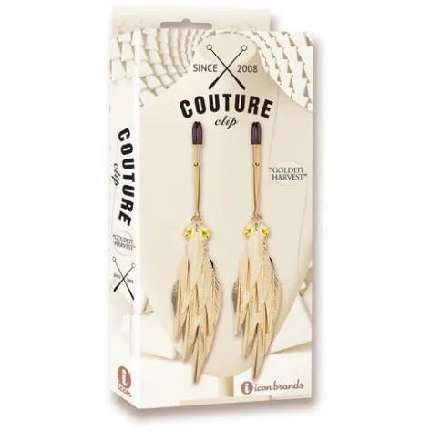 Couture Clips Golden Harvest Nipple Clamps by Icon