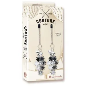 Couture Clips Silver Falls Nipple Clamp by Icon