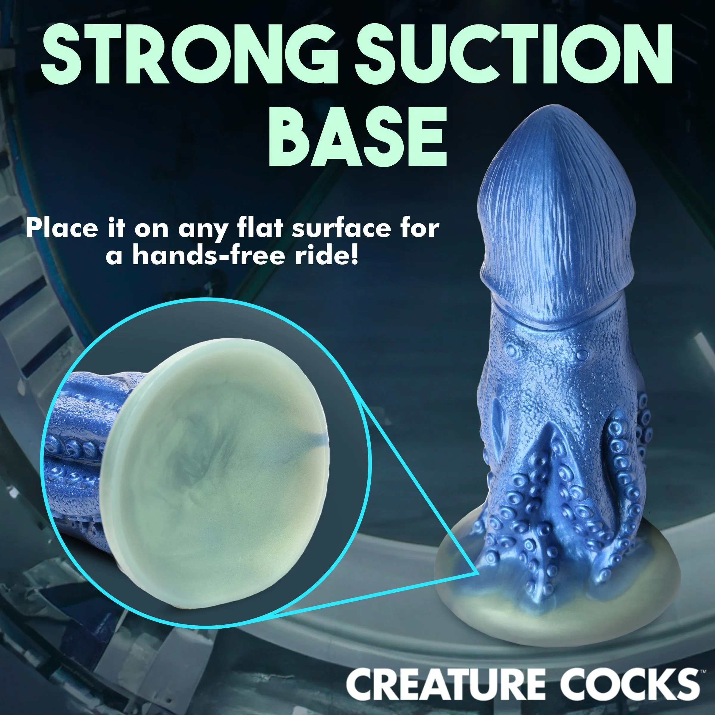 Creature Cocks Cocktopus Octopus Silicone Dildo Large Anal Unisex Sex Toy