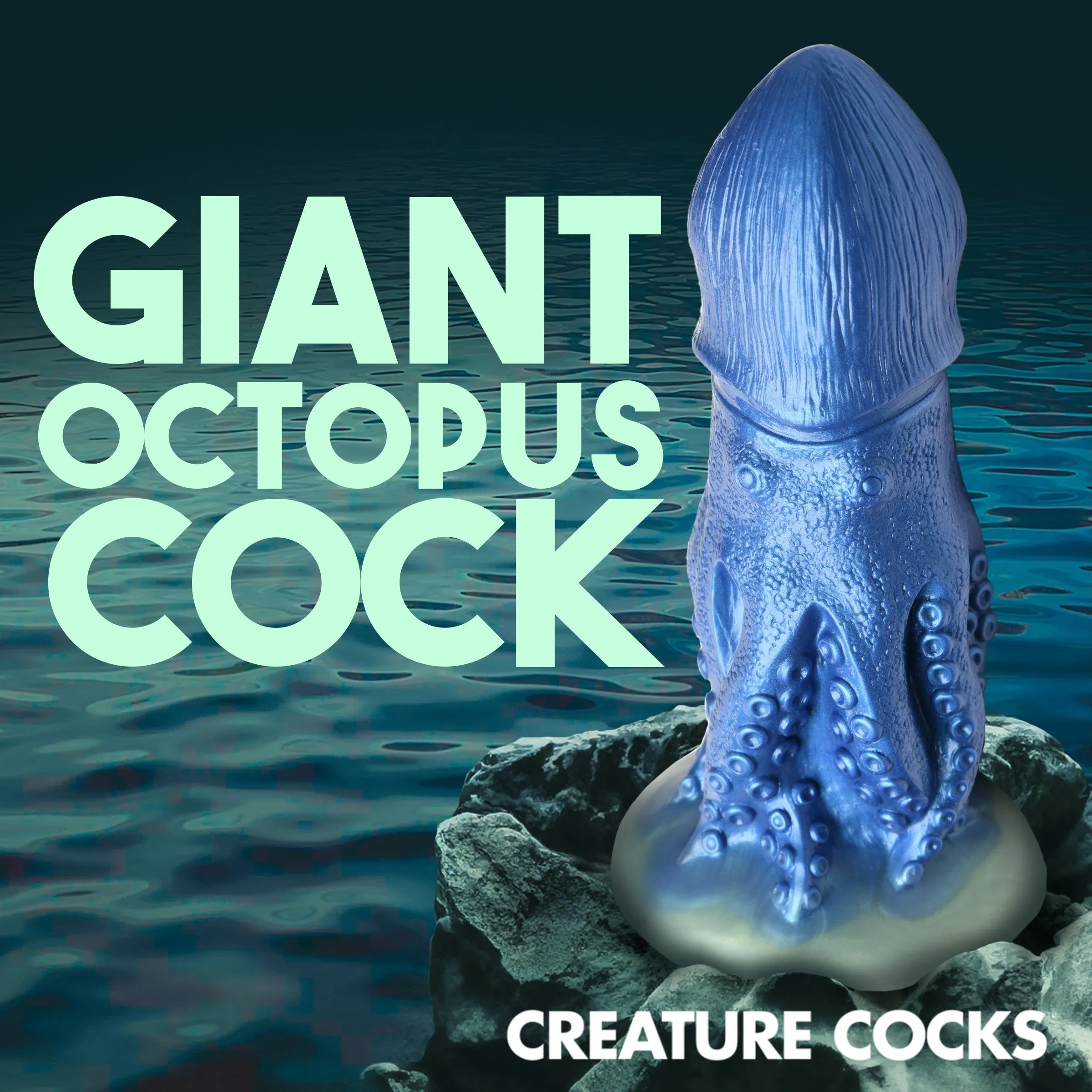 Creature Cocks Cocktopus Octopus Silicone Dildo Large Anal Unisex Sex Toy