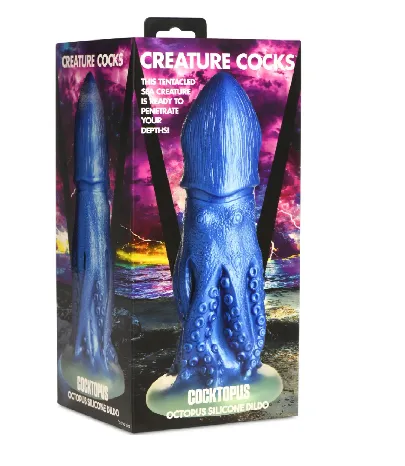 Creature Cocks Cocktopus Octopus Silicone Dildo Large Anal Unisex Sex Toy