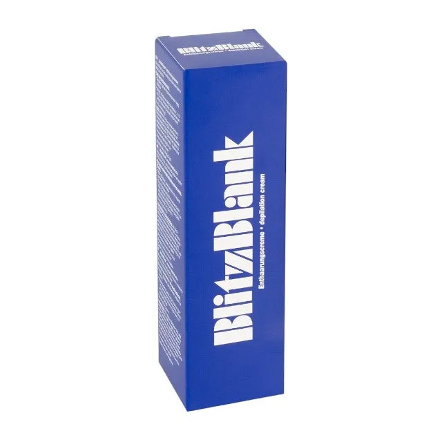 Cremă depilatoare BLITZBLANK. pentru îndepărtarea părului. formulă delicată și hidratantă. 125 ml