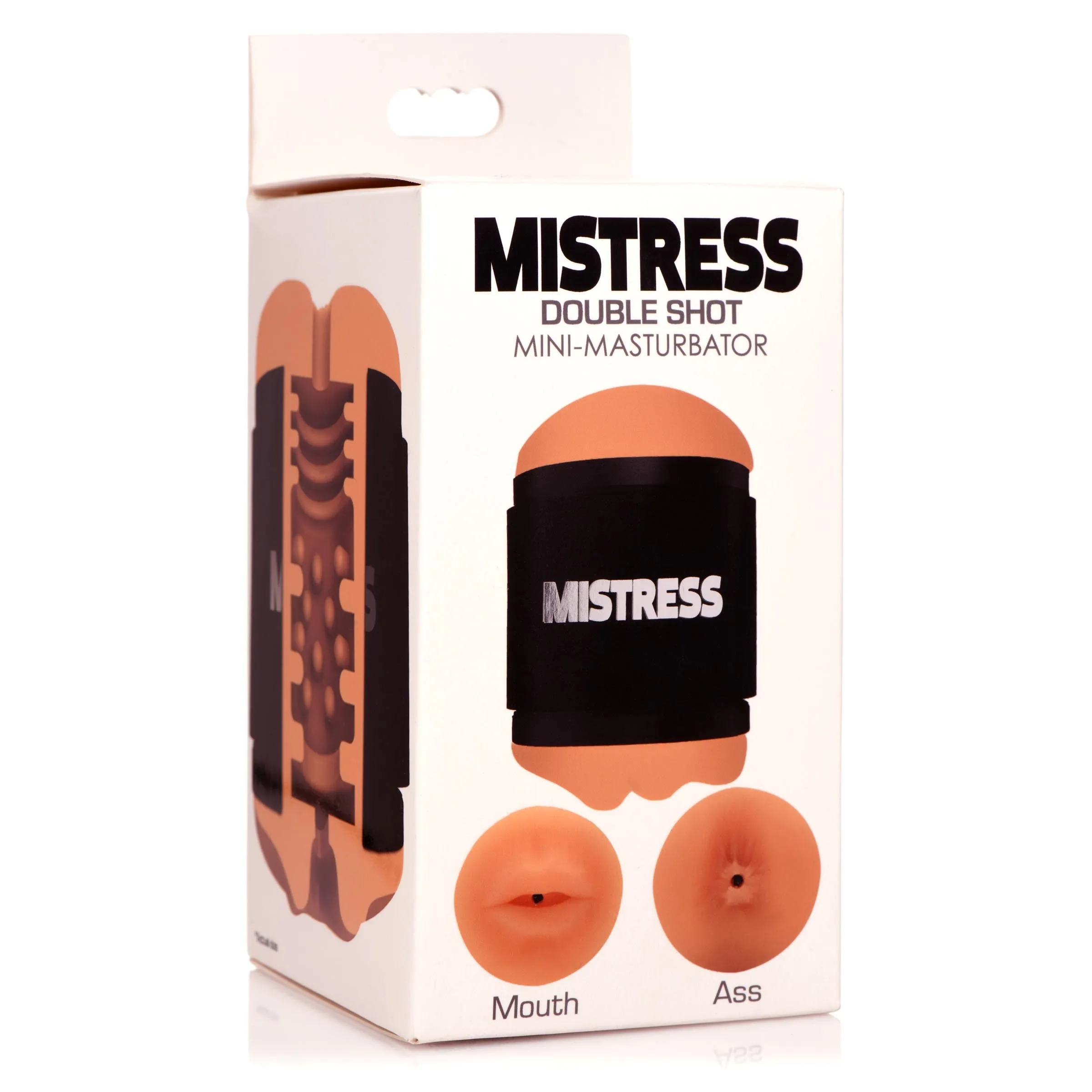 Double Shot Mouth And Ass Stroker