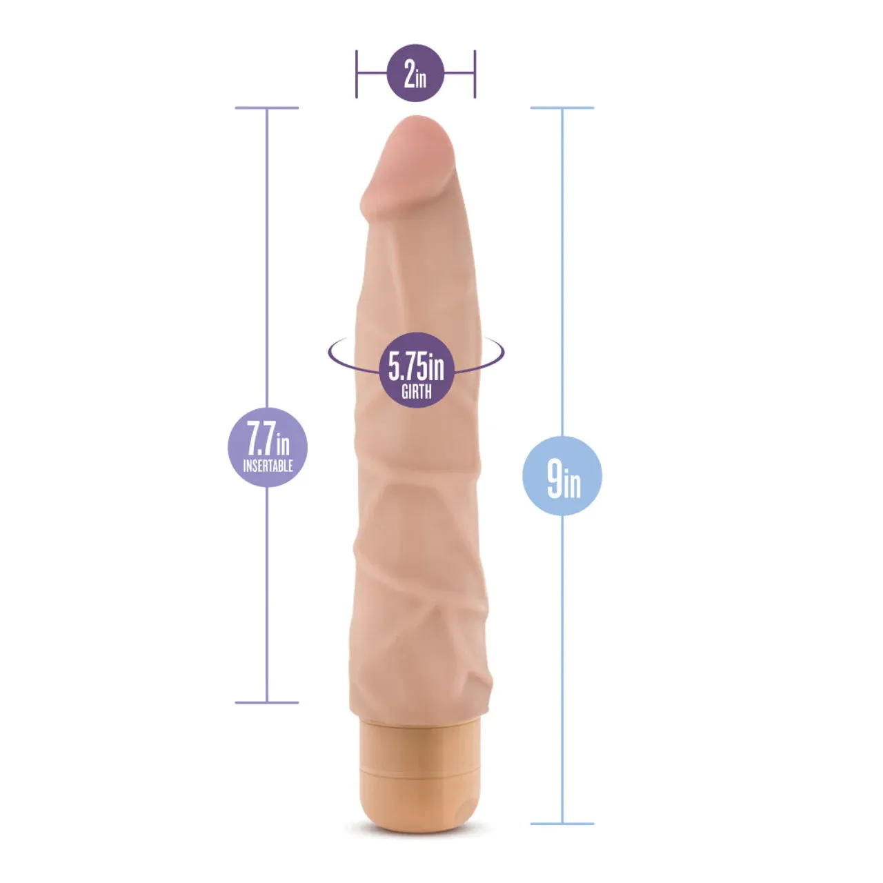 Dr Skin #1 Realistic Vibrator 9 by Blush Novelties