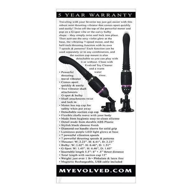 Evolved - Thrust and Go Sex Machine (Black)