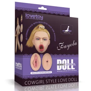 Fayola Horny Cowgirl Doll Inflatable Sex Doll