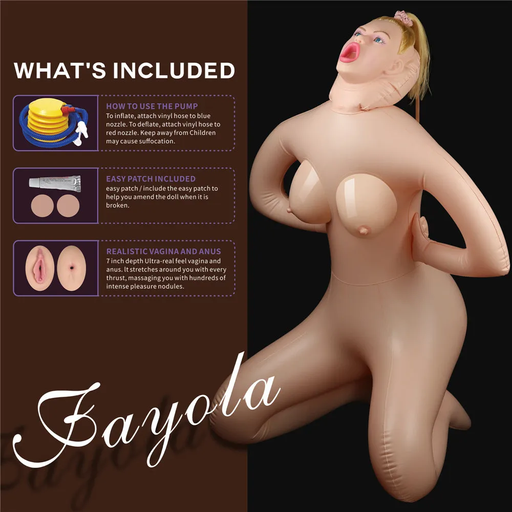 Fayola Horny Cowgirl Doll Inflatable Sex Doll