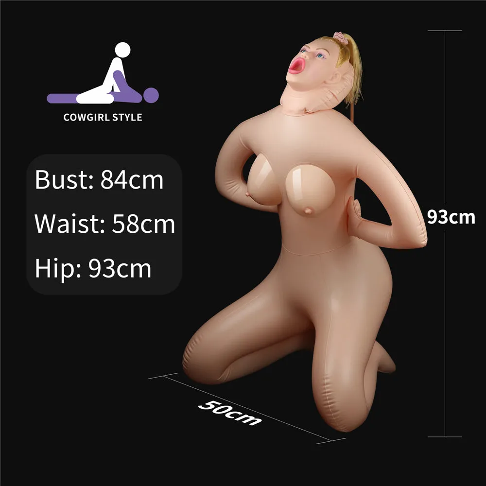 Fayola Horny Cowgirl Doll Inflatable Sex Doll