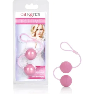 First Time Love Balls Duo Lover Pink Ben Wa Kegel Weights