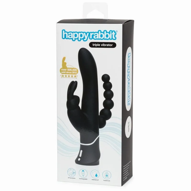 Happy Rabbit Triple Curved Rabbit Vibrator