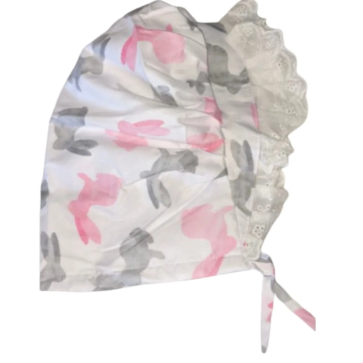 Hip Hop Bunnies Adult Baby Bonnet