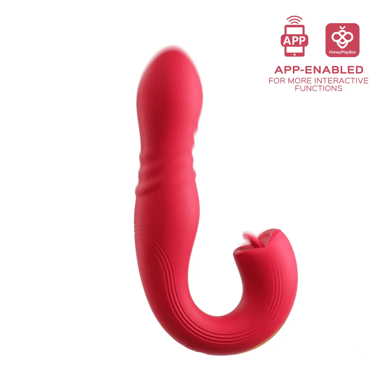 Honey Play Box Joi Thrust 2 App-Controlled Thrusting G-spot Vibrator