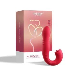 Honey Play Box Joi Thrust 2 App-Controlled Thrusting G-spot Vibrator
