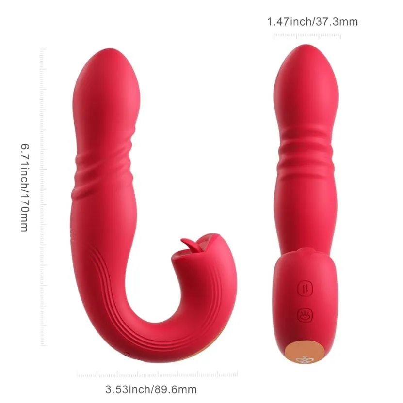 Honey Play Box Joi Thrust 2 App-Controlled Thrusting G-spot Vibrator
