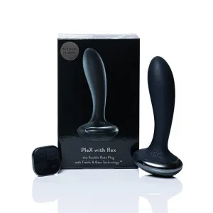 Hot Octopuss - PleX with Flex Remote Control Butt Plug (Black)
