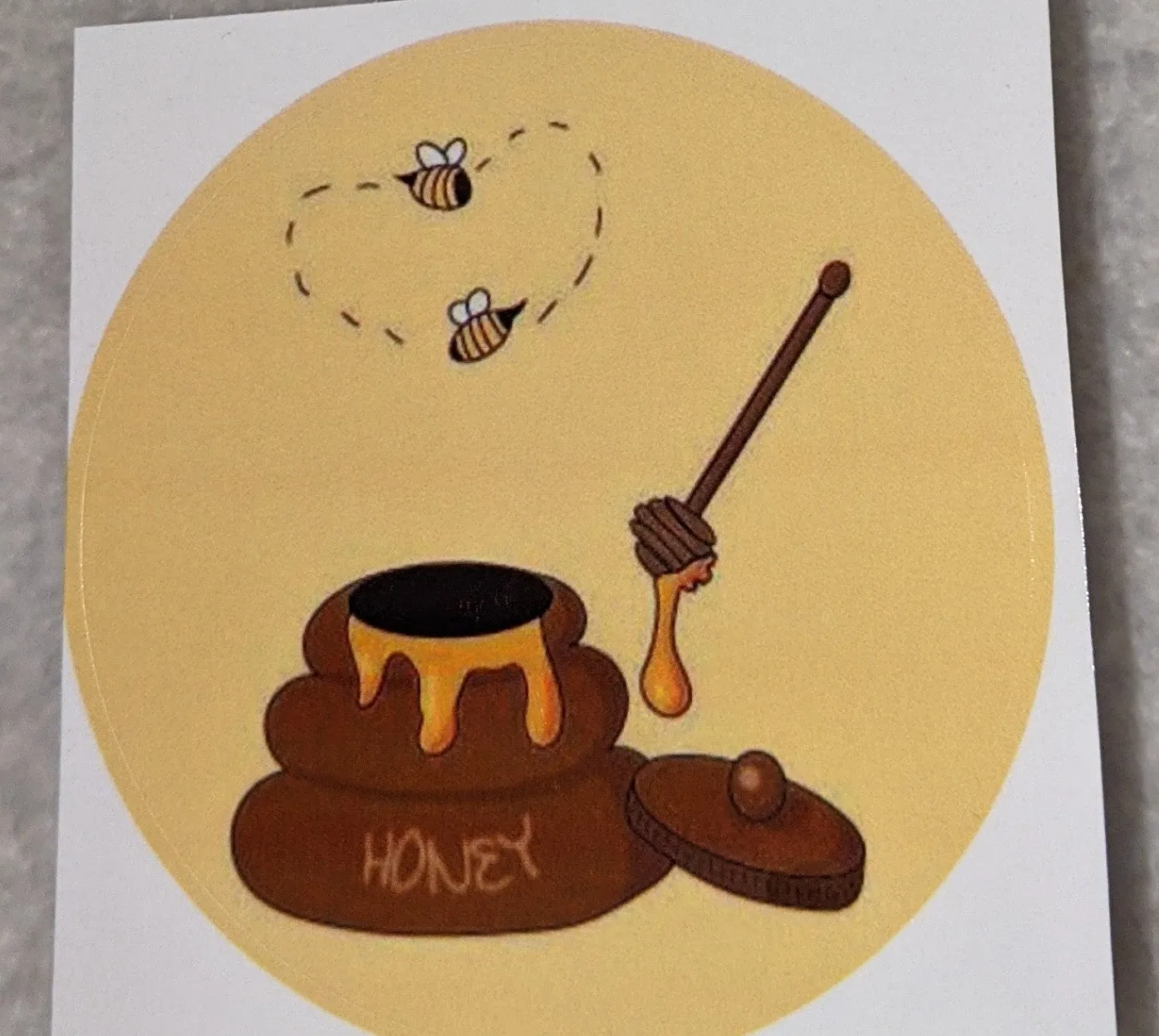 Hunny Bunny Vinyl Sticker
