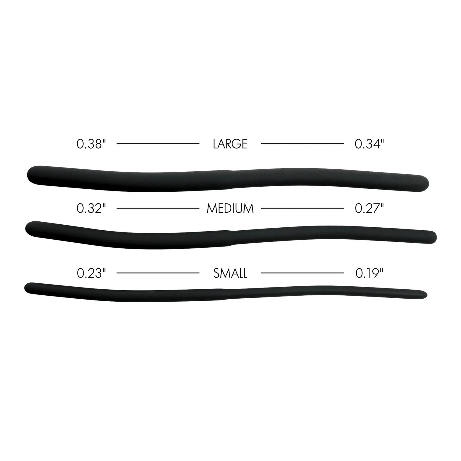 Isabella Sinclaire Silicone Urethral Sound Trainer Set
