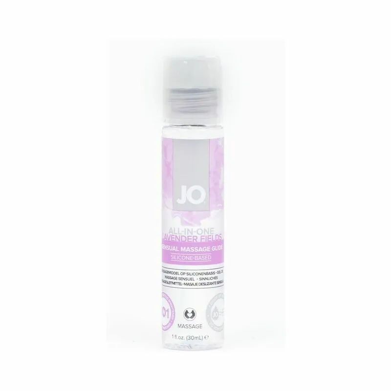 JO All-In-One Sensual Massage Glide Lavender 1 oz.