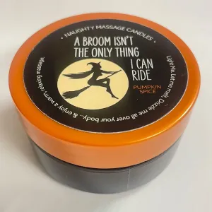 Kama Sutra Massage Candle A Broom Pumpkin Spice