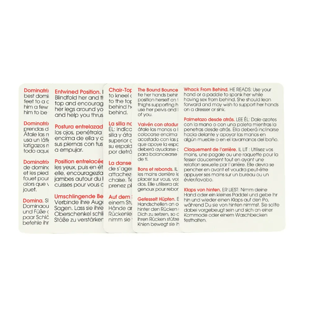 Kheper Games 50 Positions of Bondage Card Game