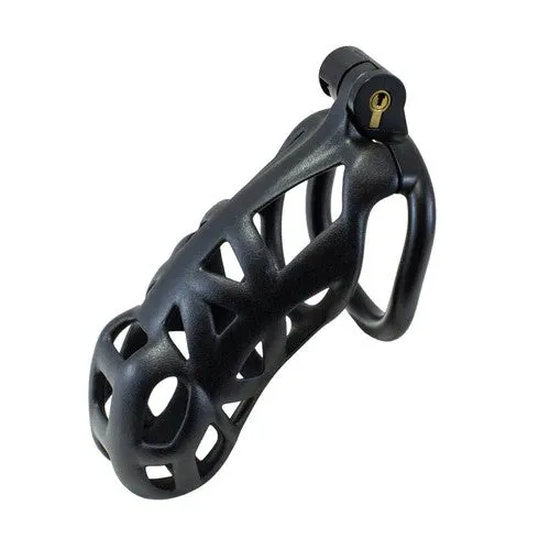 Kink Locking Cock Chastity Cage X-Large by Kink Collection