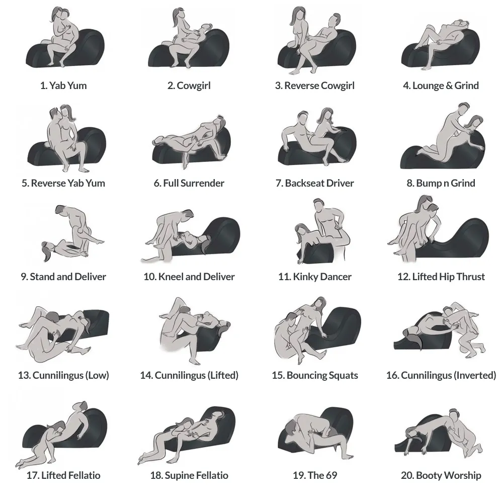 Kinky Couch Sex Chaise Lounge With Love Pillows