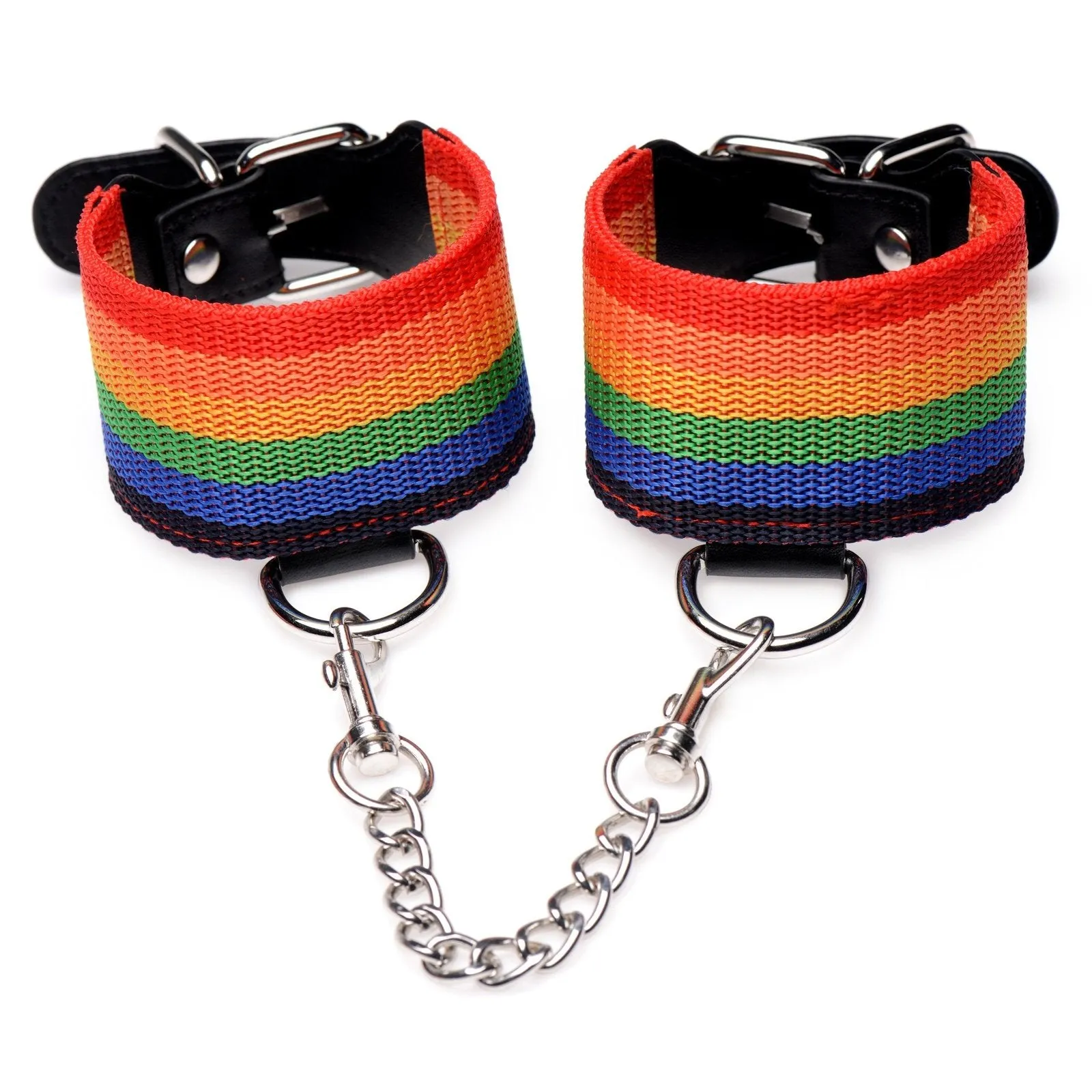 Kinky Pride Rainbow Bondage Set
