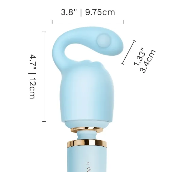 Le Wand Glider Weighted Silicone Attachment