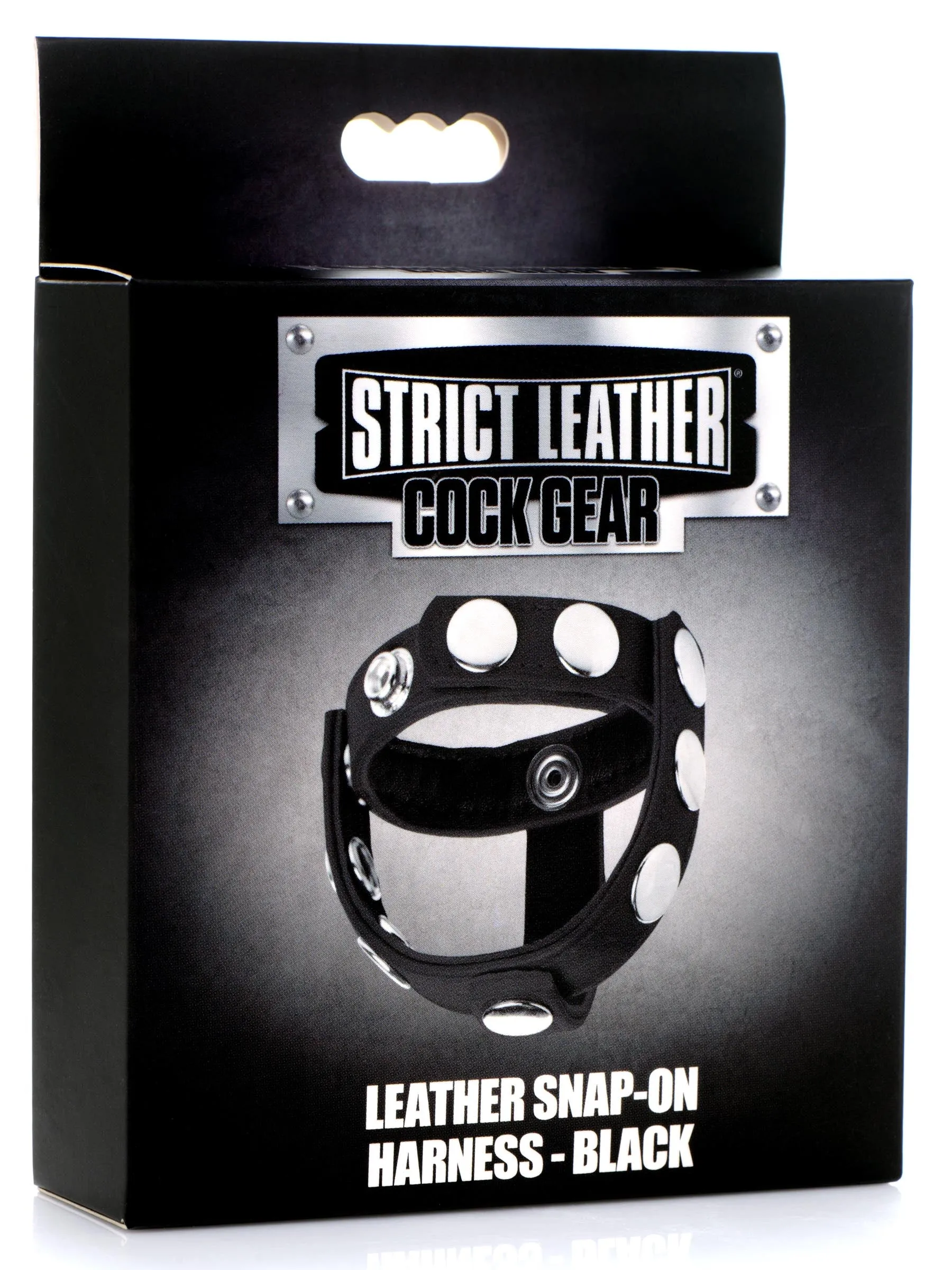 Leather Cock And Ball Harness