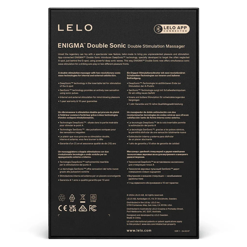 Lelo Enigma Double Sonic Massager
